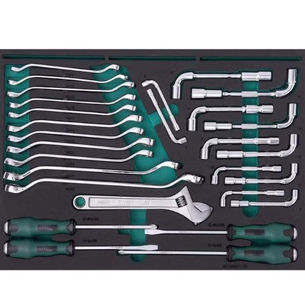 世达368件通车机修汽修工具车带工具组套通用工具综合套装09931