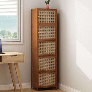 柜带门置物厂家直供架层多收视纳夹缝储物柜客厅展示柜书子书架靠