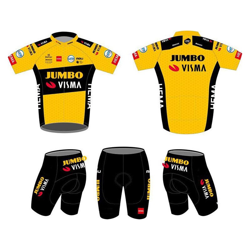 潮流夏季短袖潮流儿童款自行车骑行服轮滑服平衡车比赛赛车服套装