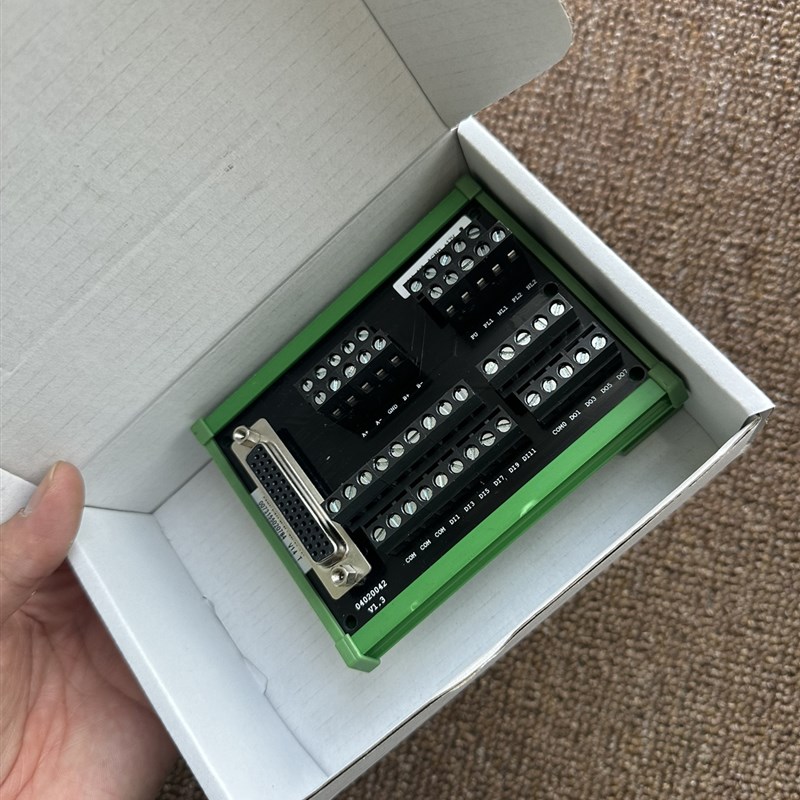 04020042接线板DB44端子板44芯端子台接线端子S板转接板中继端子