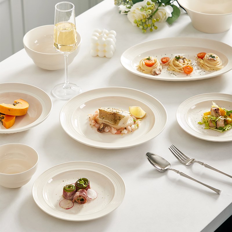 餐具碗碟套装家用2025新款高颜值乔迁新居餐具碗盘碗具陶瓷碗套装