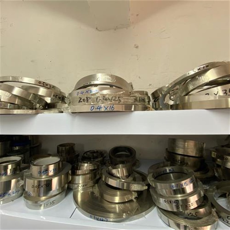 厂家304不锈钢打包带 薄条 扎带 长条 薄片 板卷带 定尺分条 201