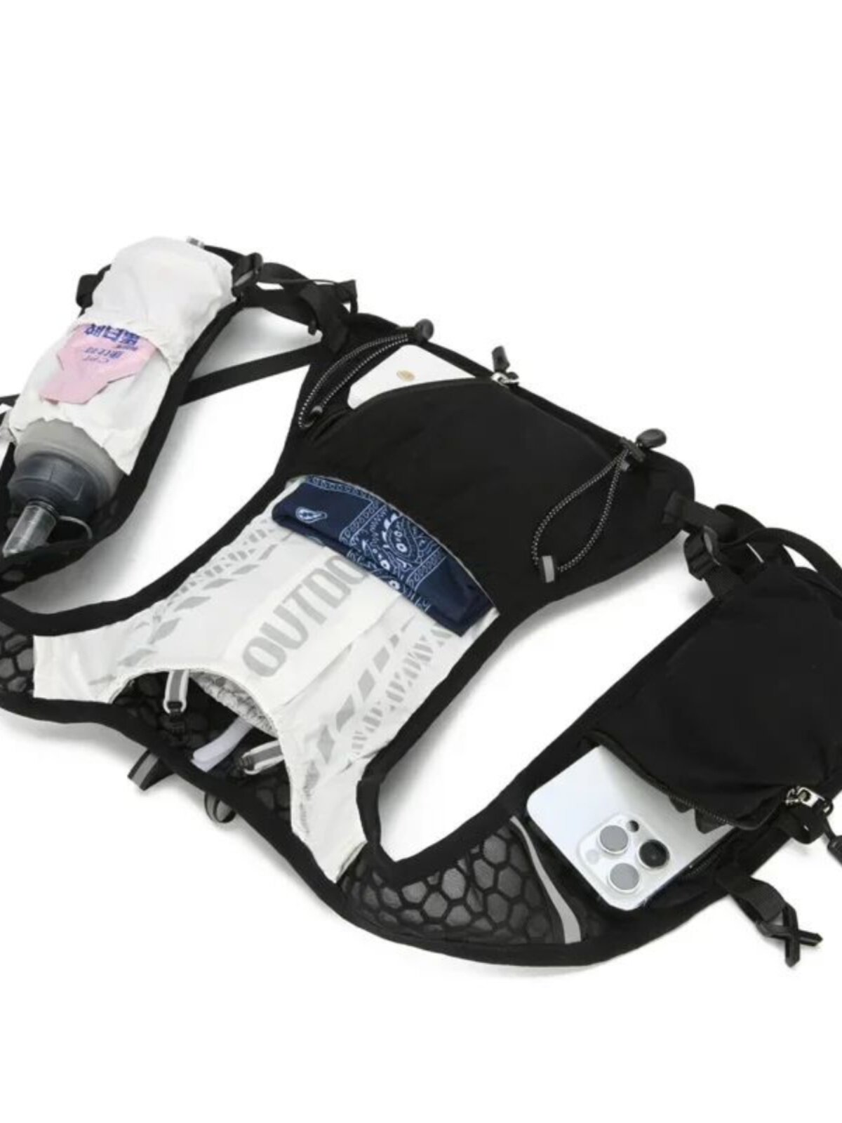 Running Hydration Vest: Reflective Mesh Cycling Pack - Product image 5