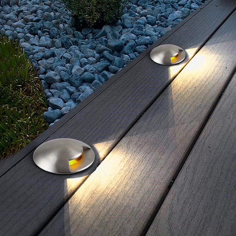 龟背地埋灯ledk嵌入式地灯户外防水不锈钢埋地灯地面灯草坪地脚灯