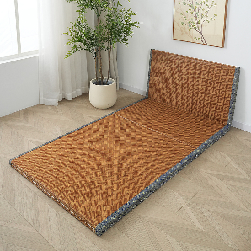 日式榻榻米地垫折叠椰棕床垫加厚地板垫家用打地铺睡垫神器可收纳