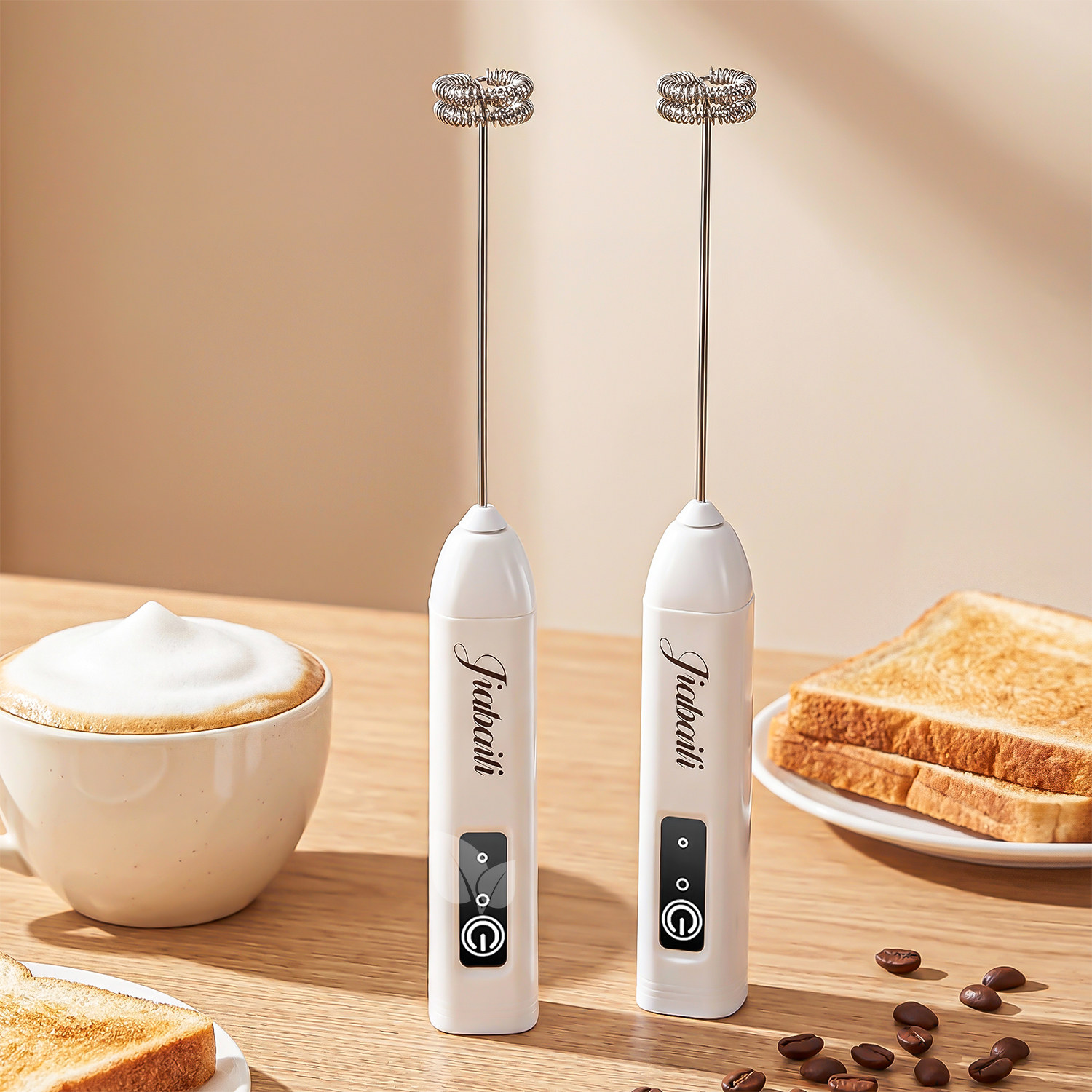 电动打蛋器家用手持打奶器牛奶打泡搅拌器咖啡奶泡机打发搅拌棒