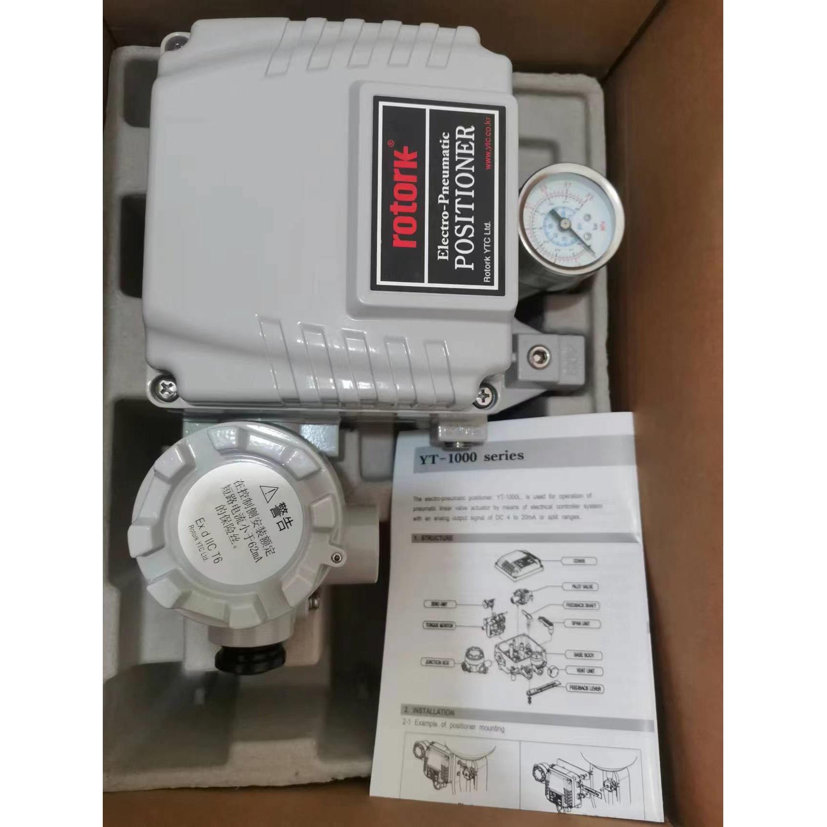 rotork直行程单作用CT6防爆电气阀门定位器YT-1000LSB135S0