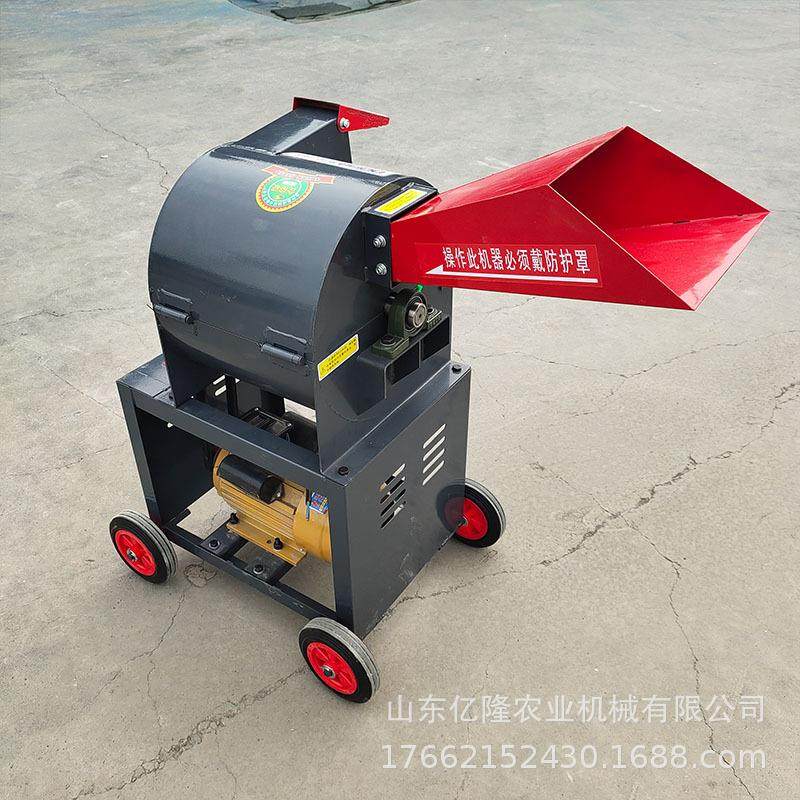 农场养殖铡草粉碎机 超细青草粉碎打浆机 皇竹草甜象草揉丝机