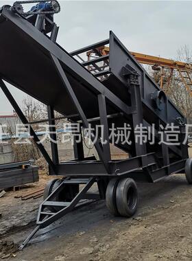 振动筛分机矿设备247振筛选机直线震动筛0选机型移动式圆振TA-154
