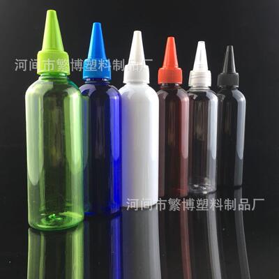 现货加厚 尖嘴瓶 1 00m瓶l毫升塑料瓶绘 peFt尖嘴油瓶 沙画彩瓶