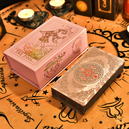 塔罗牌正版经典普及韦特塔牌罗新手入门taro初学者镭射牌塔luo牌