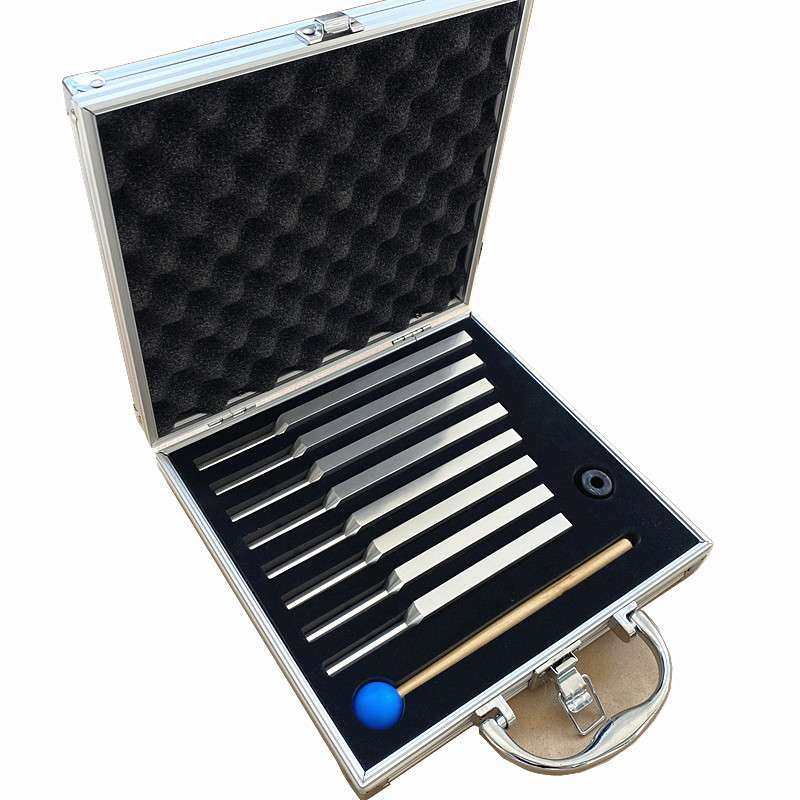 八支铝合金瑜伽音叉256HZ 288 320 341.3 384 426.6 480 512