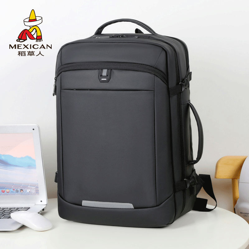 稻草人男士双肩包高级感旅行背包