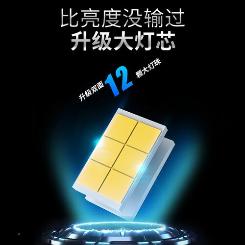 V95D2H跨境160W大汽功率用车led大灯D管2H专前照灯三铜汽车led灯