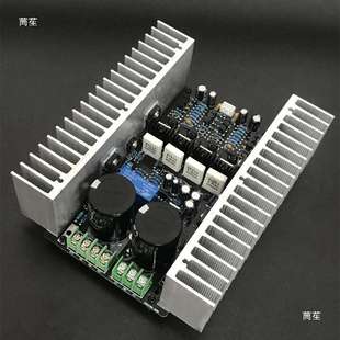 发烧大功放板功率安森美对管安森美/HIF东之200双声道纯5后级功放
