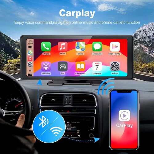1t0.26寸慧7寸车载安卓auo导航智l屏无线carpay便携RM-PCD10屏车