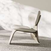 形意式 时单人沙发354椅客厅阳尚台创简约孤靠背椅设计师意个性 休