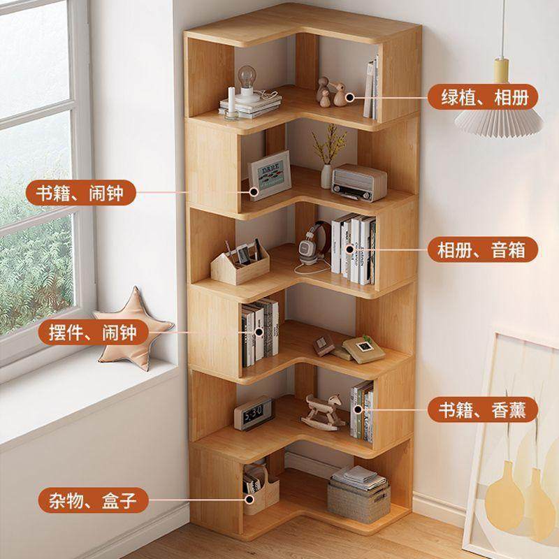 实木转书架落地置物架家角用厅收纳架墙角小收纳柜角简易拐PKE客,电子元器件市场,其它元器件,淘宝优惠券,粉丝福利购,淘宝优惠卷