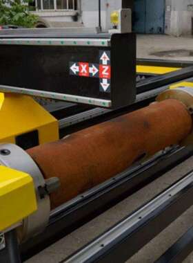 135巡雕刻机字994鸿济数边控69折优惠密度板木板广告裁床镭射切2