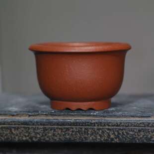 紫砂泥花盆盆tb-67448微型盆菖蒲景盆孙伟制名家盆朱小盆豆盆觅陶