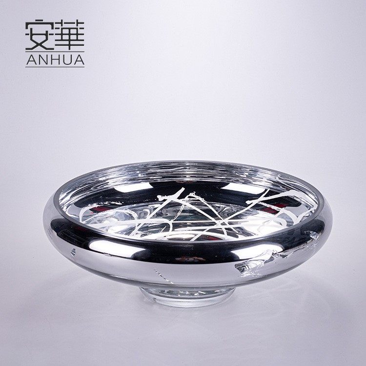 安ZCT华现代术简约艺果盘家艺居玻璃致装饰品创意摆件高端精工品,电子元器件市场,其它元器件,淘宝优惠券,粉丝福利购,淘宝优惠卷