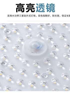 防水0工矿UO黑色厂房灯天棚仓库飞碟车间防工3灯厂灯15W200W三雨