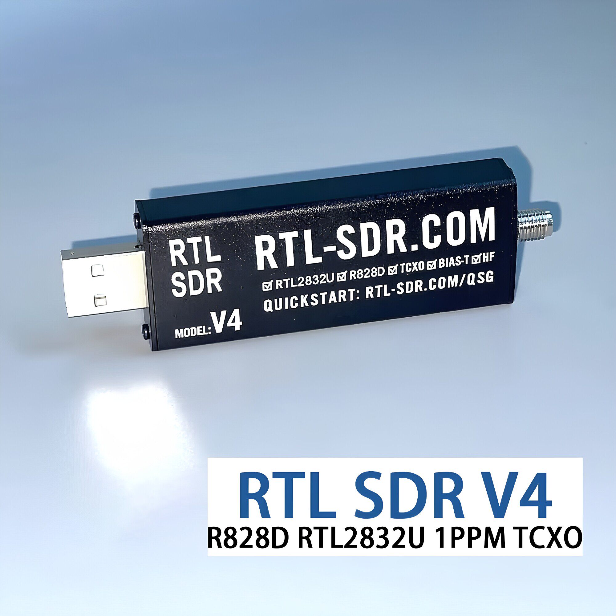 RTL-SDRV4软件无线电接收机