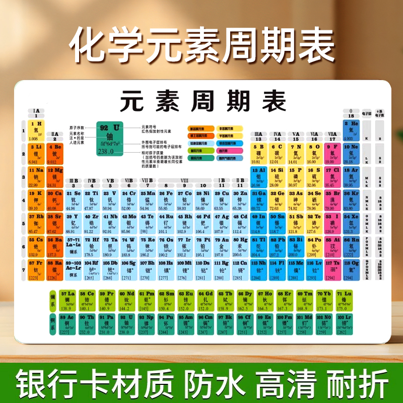 初中知识卡片大全加厚防水撕不烂