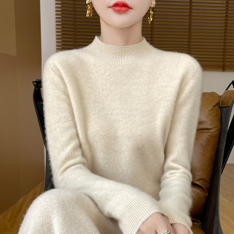 高品质打底衫女2025秋冬新款内搭加大码女装显瘦针织上衣秋冬毛衣