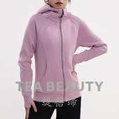 Tea 卫衣连帽外套女秋冬款 Beauty缇蓓缔 N80386运动卫衣加绒修身