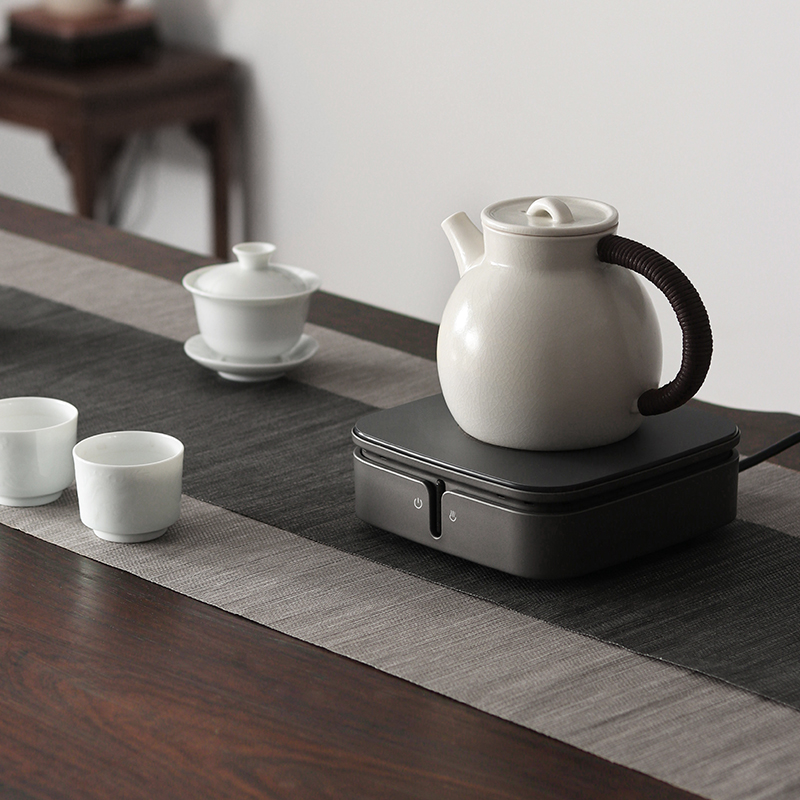 德茗堂猫二代迷你电陶炉茶炉铁壶烧水煮茶电磁炉电热炉光波炉