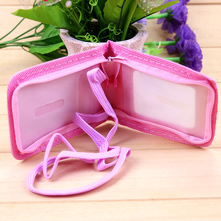 包邮卡通学生卡套公交学生校卡校牌挂绳学生证件套门禁工作牌饭卡