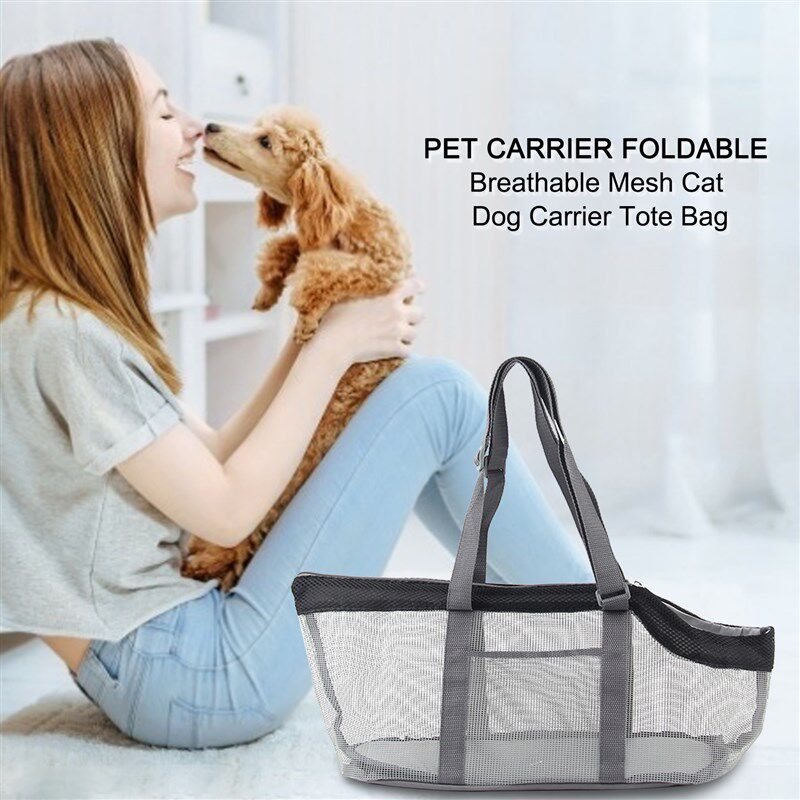 宠物猫狗两用包可摺叠大容量手提包全景透气不闷热便捷狗包外出包