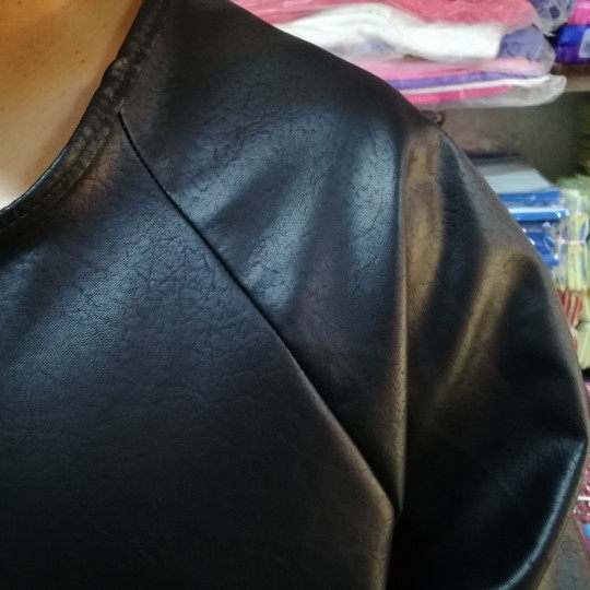 男士皮围裙防水防油长袖成人男女罩衣加大加肥耐酸碱反穿衣工作服