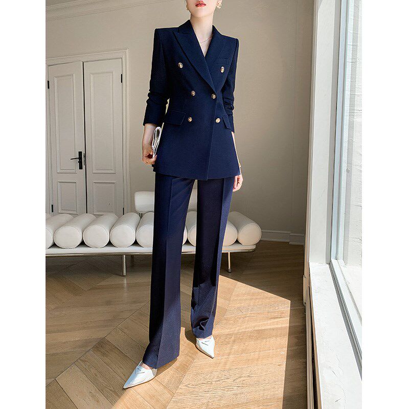 休闲西装套装女2024新款高级感职业正装气质工作服御姐高端两件套