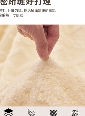 奶油风直排沙发罩防猫抓保护套冬季懒人全包通用型万能单人三人wq