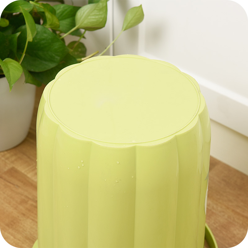 塑料家用圆形带盖储水用水桶加厚水桶凳手提洗澡篮玩具浴室收纳桶