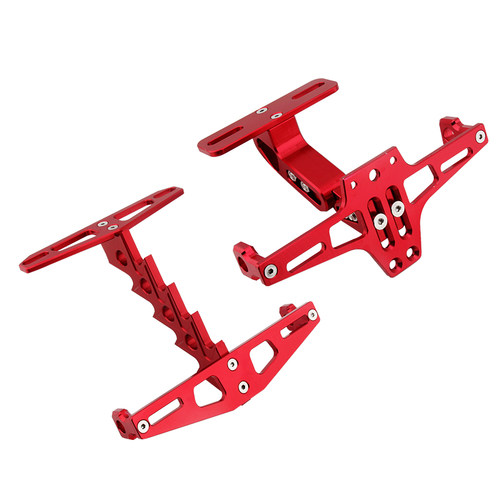 摩卡罗电摩M3小猴子鱼骨架电动车小怪兽牌照架子M5飞机架尾牌架框