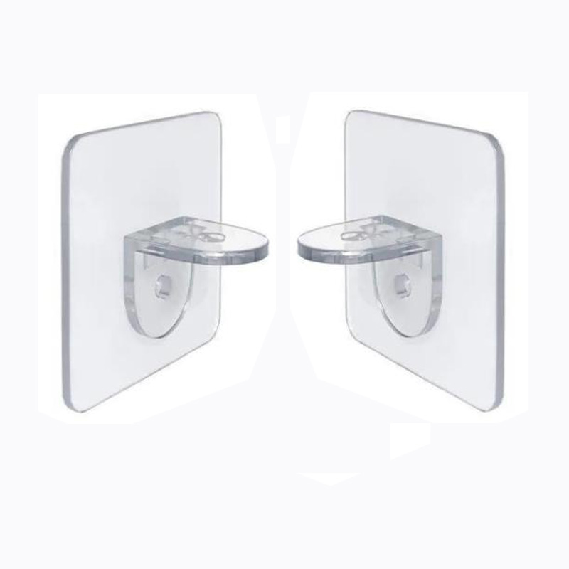 橱柜隔板支撑架书架层板支架衣柜搁板无痕免钉免打孔托架分层板托