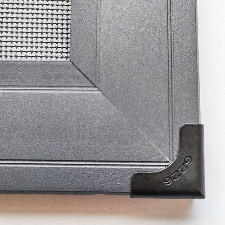 纱窗护角6226金刚网55通用片纱角码老式铝合金推拉沙窗防护50包角