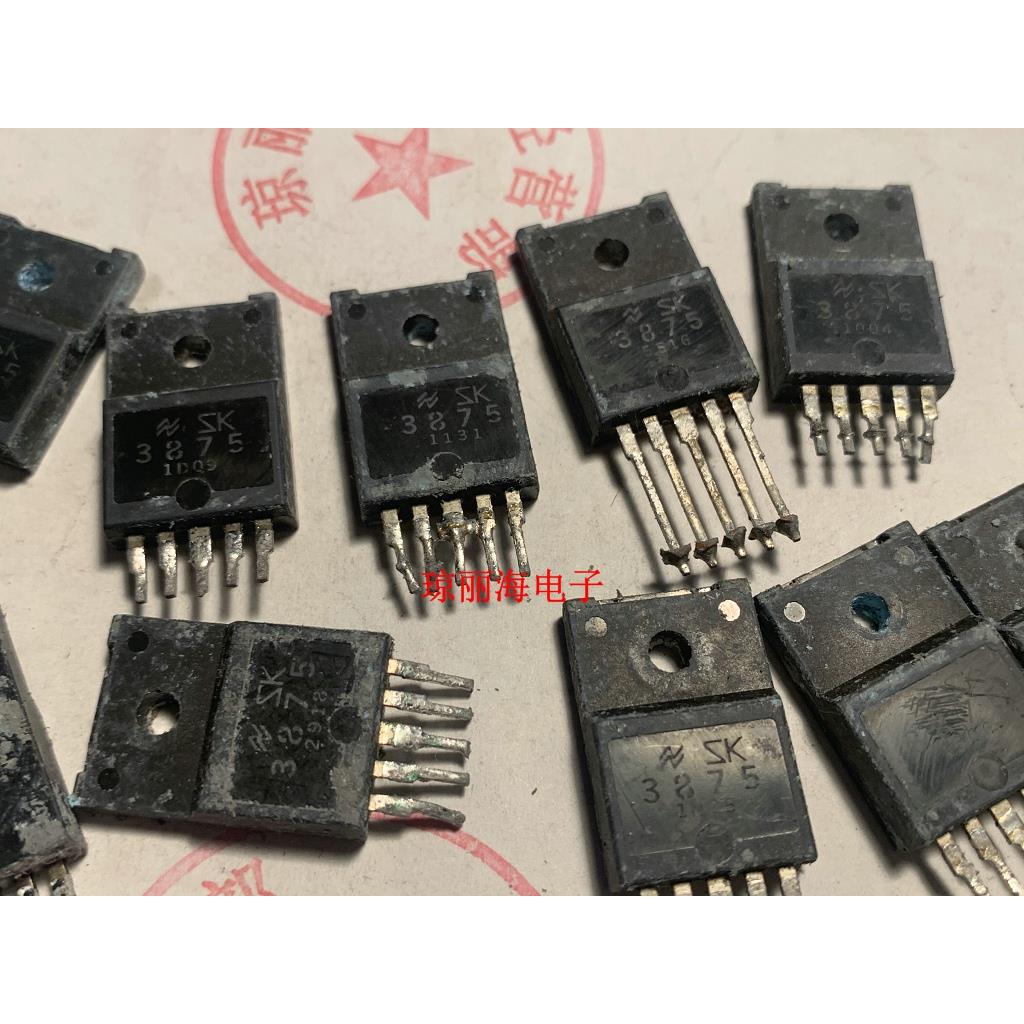 到货了SK3875  SK18752原装拆机音响功放专用50W改字天打雷劈