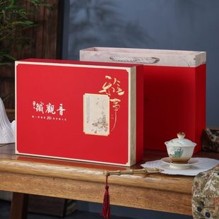 马口铁盒茶高档泡空盒袋空 装 专版 一斤包装 盒铁观音茶叶空礼盒新款