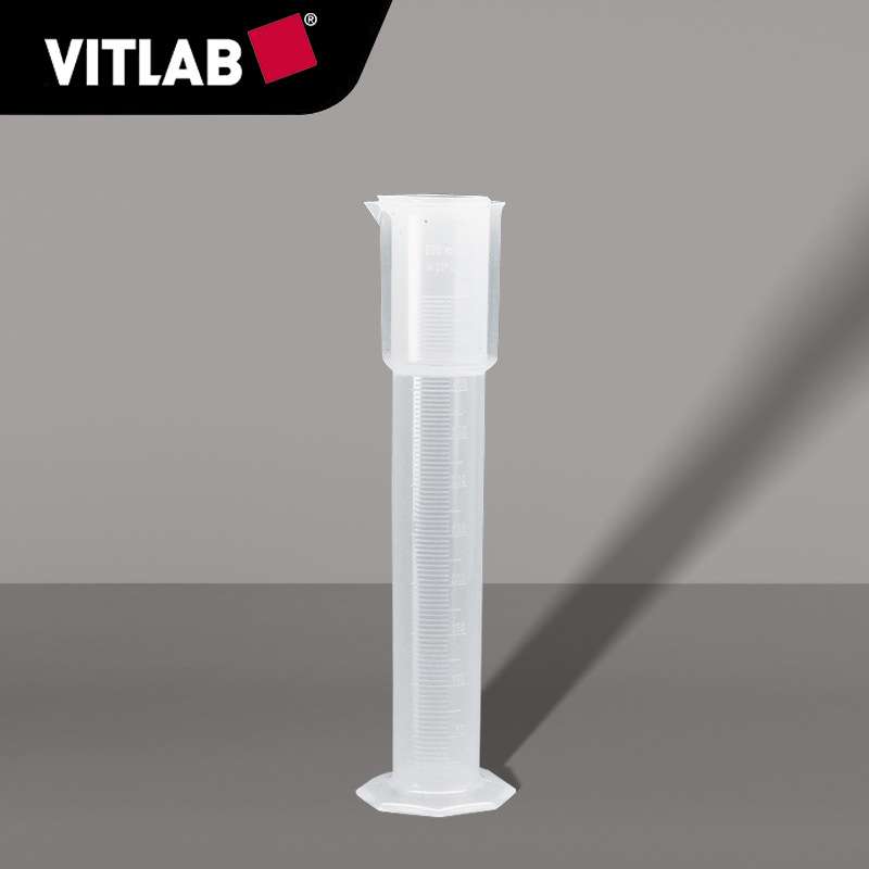 德国VITLAB液体比重计PP材质带流嘴和溢流槽用于密度测定