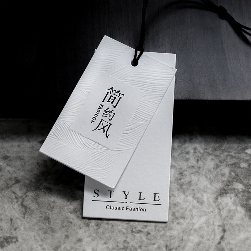 吊牌定做服装店挂牌女装衣服标签定制童装合格证logo订做设计印刷