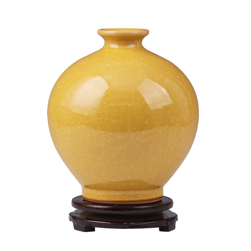 景德镇陶瓷器摆件花瓶客厅插花创意仿古瓷瓶中式家居电视柜装饰品