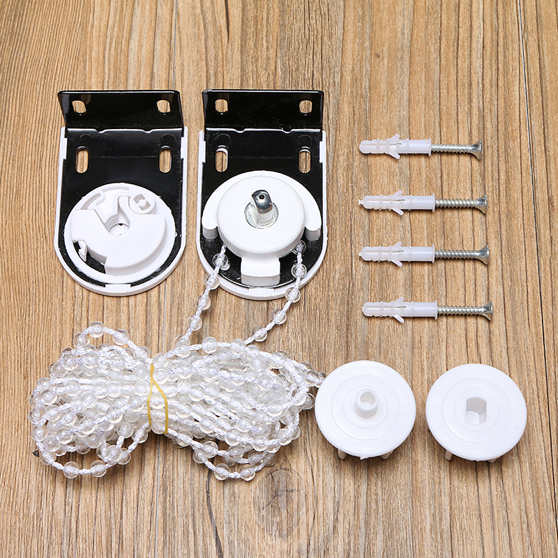 新款手动窗帘配件卷帘安装头码拉珠粗拉绳拉链升降控件制头控制器