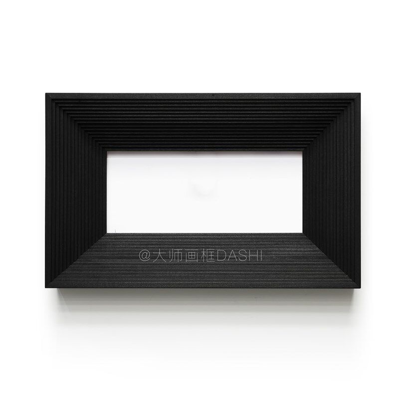 定制全实木手工油画框外框装裱简约欧式中古复古镜框摄影相框挂墙