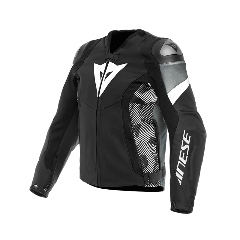 DAINESE/丹尼斯AVRO 5摩托车骑行皮衣服男防摔耐磨机车皮衣赛车服