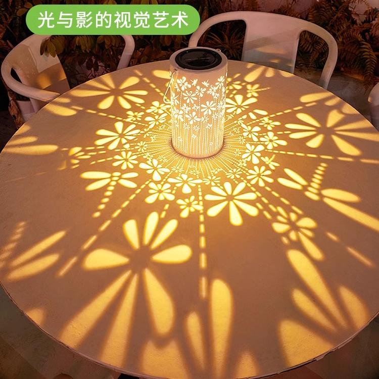 ZEESEE太阳能户外装饰镂空小夜灯