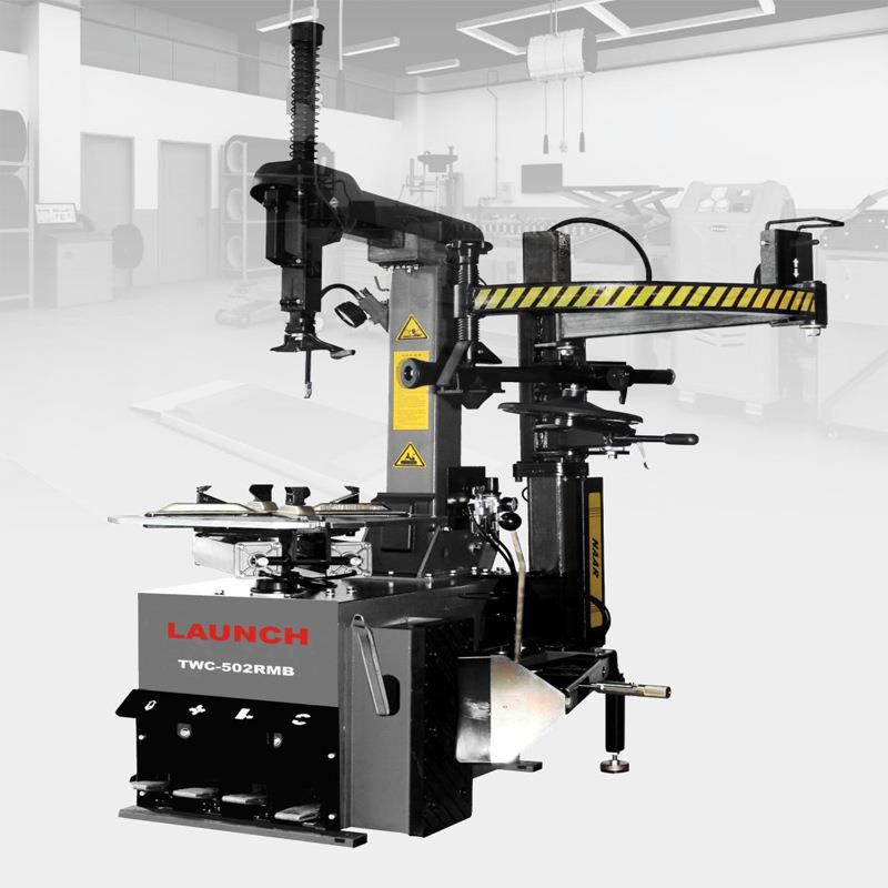 輪胎拆裝機携扒胎机汽车拆装轮胎机器元征TWC-502RMB后仰拆轮胎机